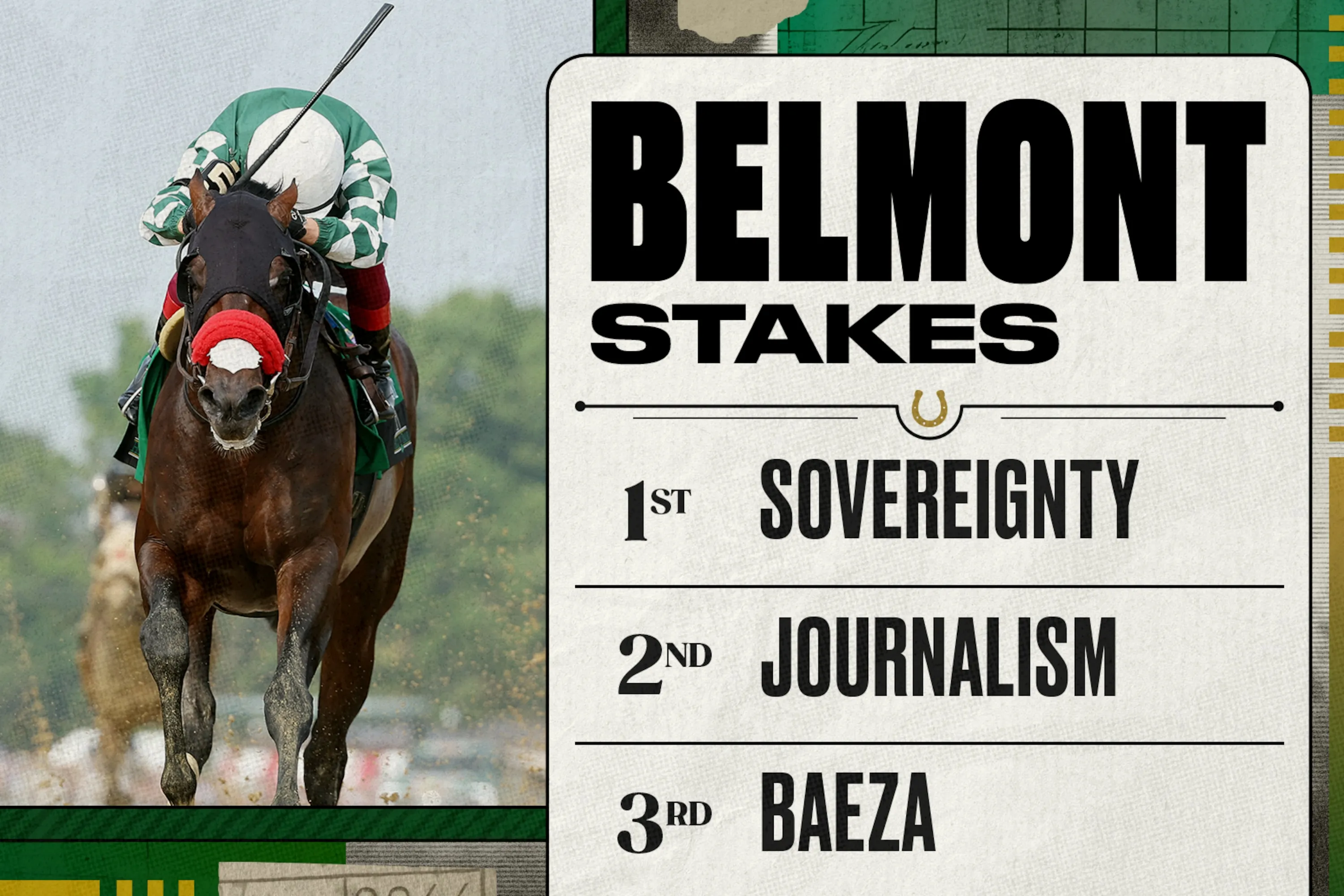 Kedaulatan Menangi Belmont Stakes 2025, Kalahkan Jurnalisme di Leg Terakhir Triple Crown