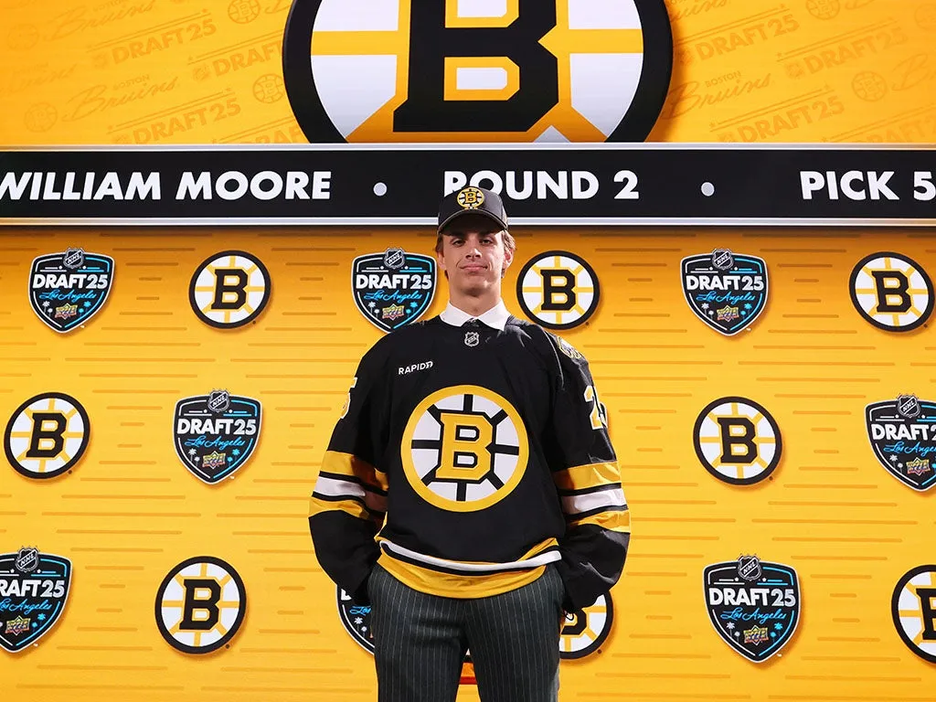 Bruins Memilih William Moore di Urutan ke-51 Putaran ke-2 Draft NHL