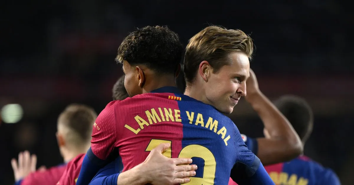 "Dia Terus Bekerja" - Frenkie de Jong Puji Lamine Yamal Jelang Final Nations League