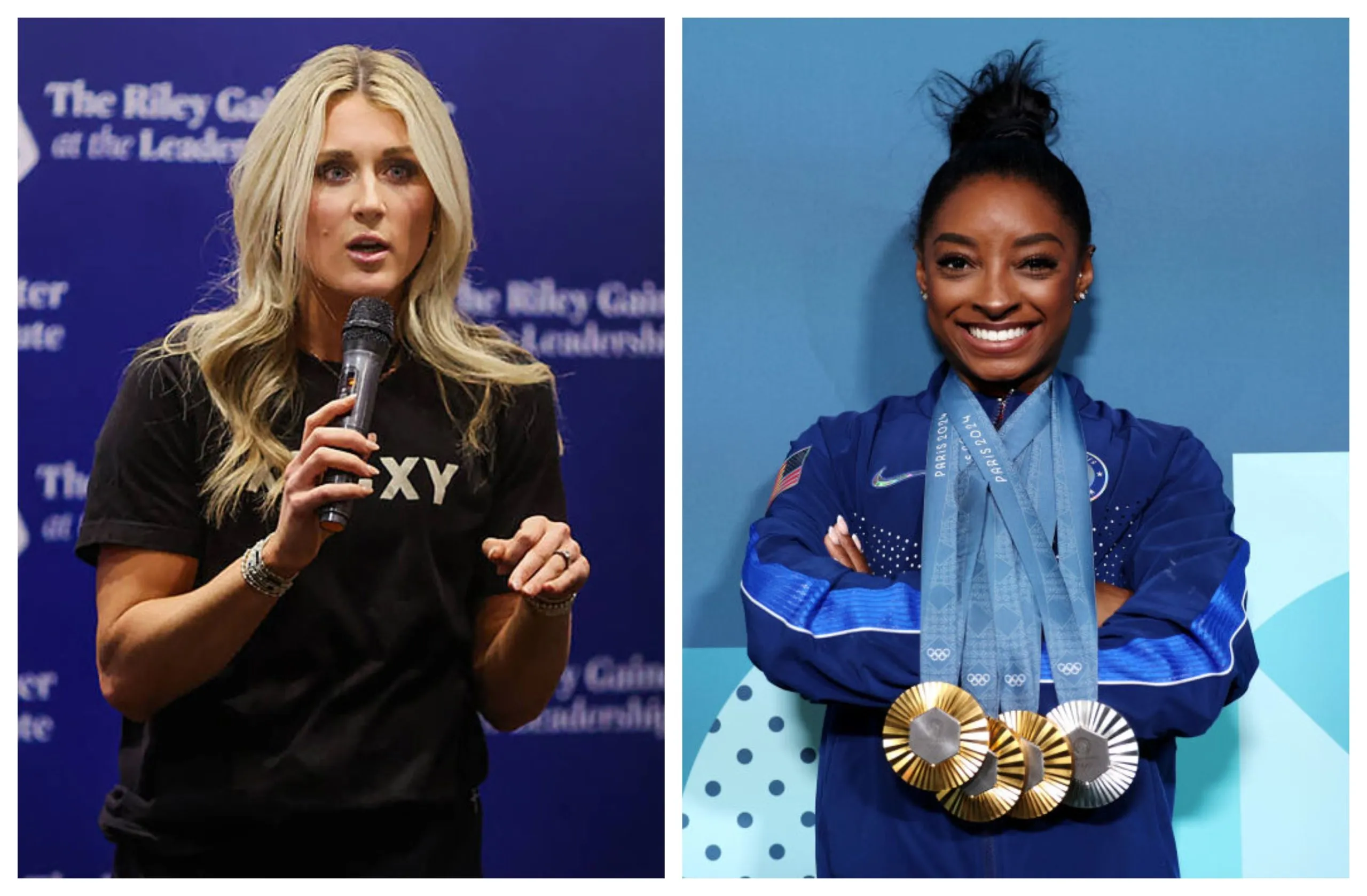 Halaman Kebijakan Transgender Senam AS Offline Saat Perseteruan Riley Gaines-Simone Biles Mengguncang Olahraga
